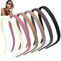 Hapdoo Sunglasses Headband for Women No Pressure Matte Non Slip Head Bands for Women’s Hair with Teeth, Comfortable Sun Glasses Headband 6PCS Thin Plastic Hairbands