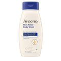 Aveeno Skin Relief Body Wash with Triple Oat Complex, Fragrance-Free, Gentle Daily Body Wash for Sensitive Skin Leaves Itchy, Dry Skin Feeling Soothed & Moisturized 18 Fl Oz