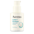 Aveeno Calm + Restore Triple Oat Hydrating Face Serum for Sensitive Skin, Gentle Lightweight Hydrating Serum for Face Instantly Smooths Skin, Non-Comedogenic, Hypoallergenic, Fragrance-Free