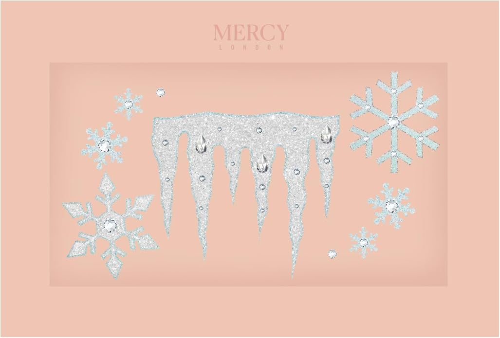 Ice Queen Face Jewels Mercy London Frozen Costume Accessories Gems All In One Halloween Stick On Elsa Icy