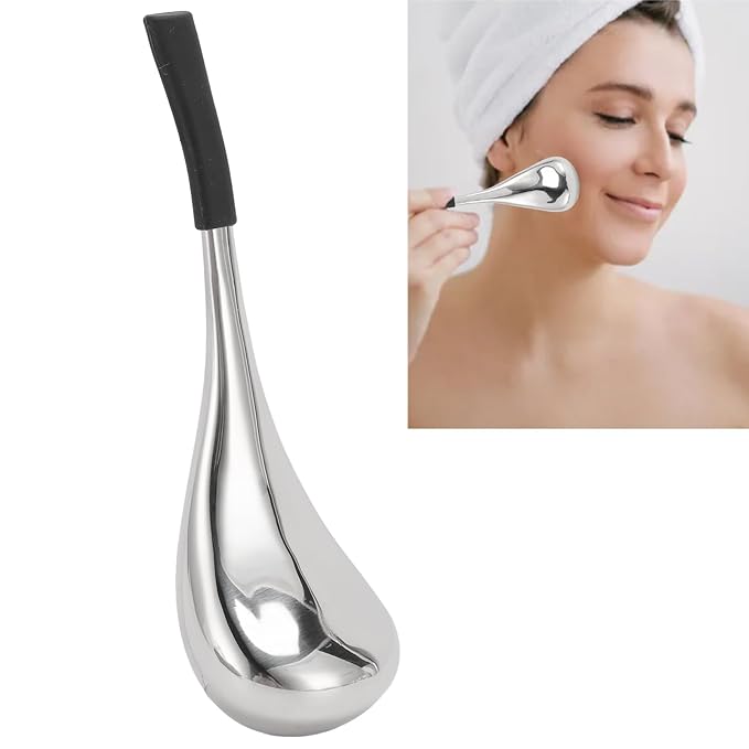 Ice Globes Facial Skin Care Tools for Women Face Eyes, Stainless Steel Reduce Puffiness Wrinkles Cooling Spa Globes Facial Sticks Beauty Cryo Sticks for Face Beauty Skin Care Tools