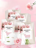 IREV Face Masks Skincare, Spa Sheet Mask, Facial Masks for Women Skin Care, Beauty Rose Sheet Masks, Bulk Face Mask Skin Care, Beauty Masks Gifts, Hydrating Face Masks, Facial Masks 10 Sheets