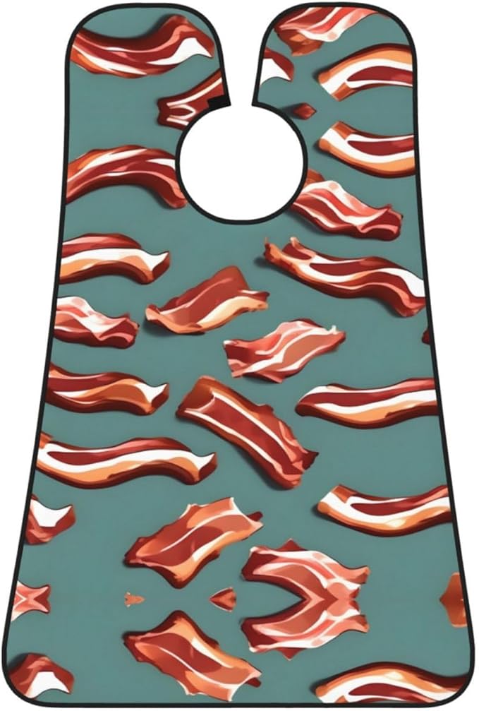 Magic Mushrooms Print Beard Bib Shaving Apron, Beard Hair Trimming Cape Gift For Dad