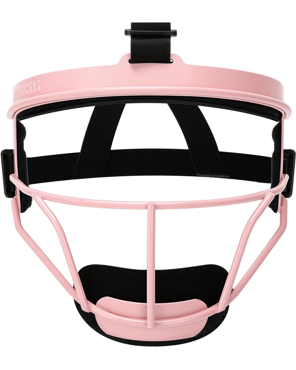 Dinictis Softball Face Mask, Lightweight, Comfortable, with Wide Field Vision, Durable and Safe Face Guards, Premium Protective Softball Fielder's Mask-Pink-Youth(M)