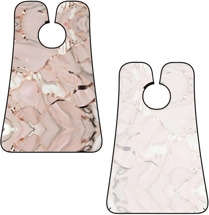 Rabbit Background Print Beard Bib Shaving Apron, Beard Hair Trimming Cape Gift For Dad