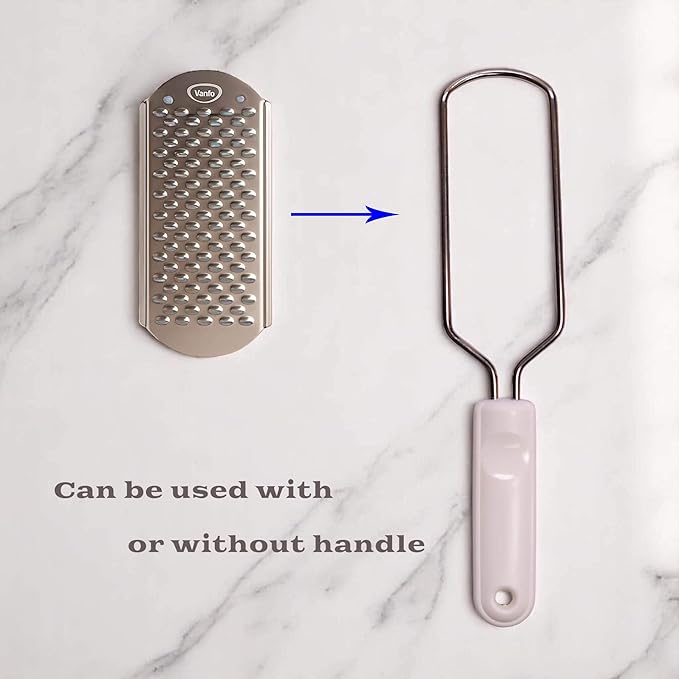 Vanfa Replacement Blades #79018 for Pedicure Foot File Scrubber Callus Remover (Pack of 50)