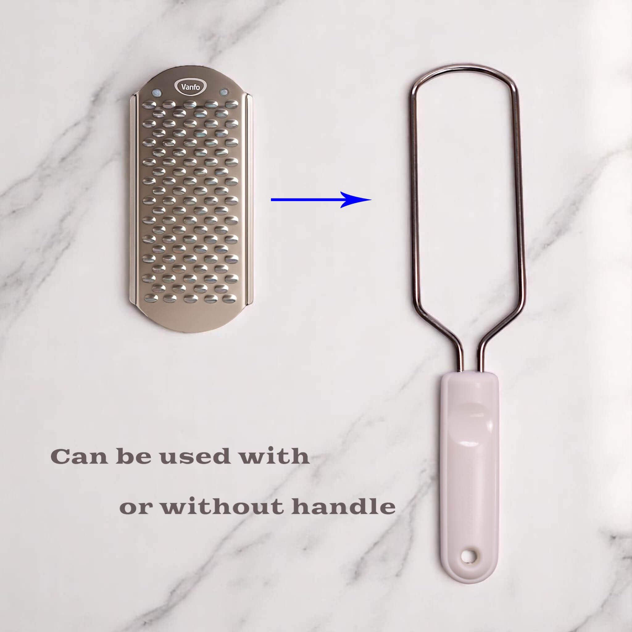 Vanfa Replacement Blades #79018 for Pedicure Foot File Scrubber Callus Remover (Pack of 5)