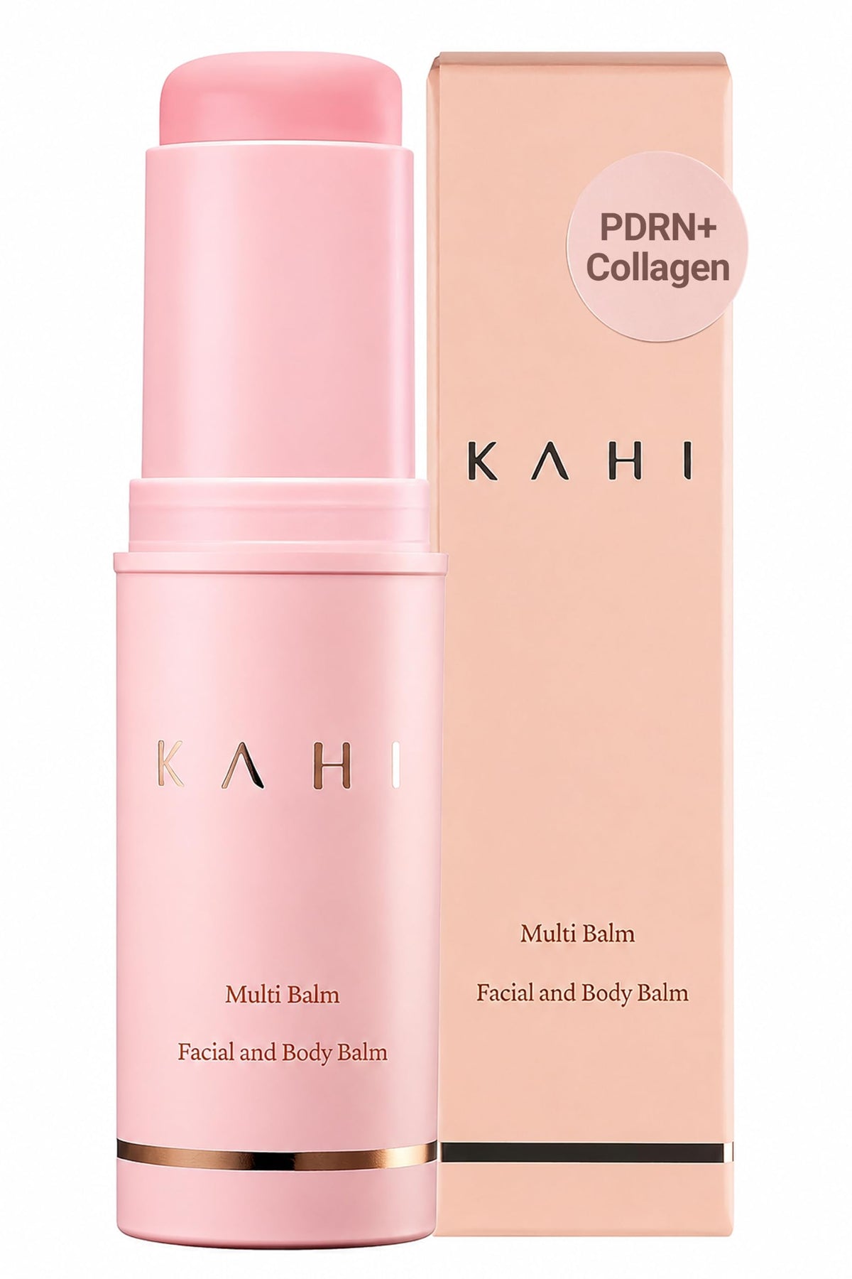 KAHI Kisstin Balm - Tinted Face Moisturizer & Makeup Enhancer Glow Stick