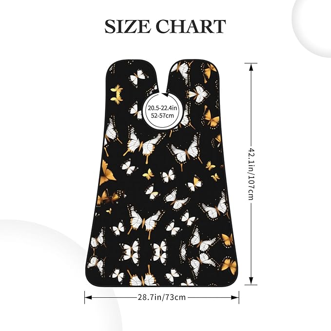 Maryland Flag Print Beard Bib Shaving Apron, Beard Hair Trimming Cape Gift For Dad