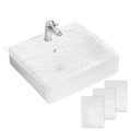 Beard Hair Catcher for Sink Beard Bib Disposable Beard Catcher for Shaving Sink Cover for Shaving & Trimming Clear Stop Worrying About Cleaning (Clear 50 PCS)