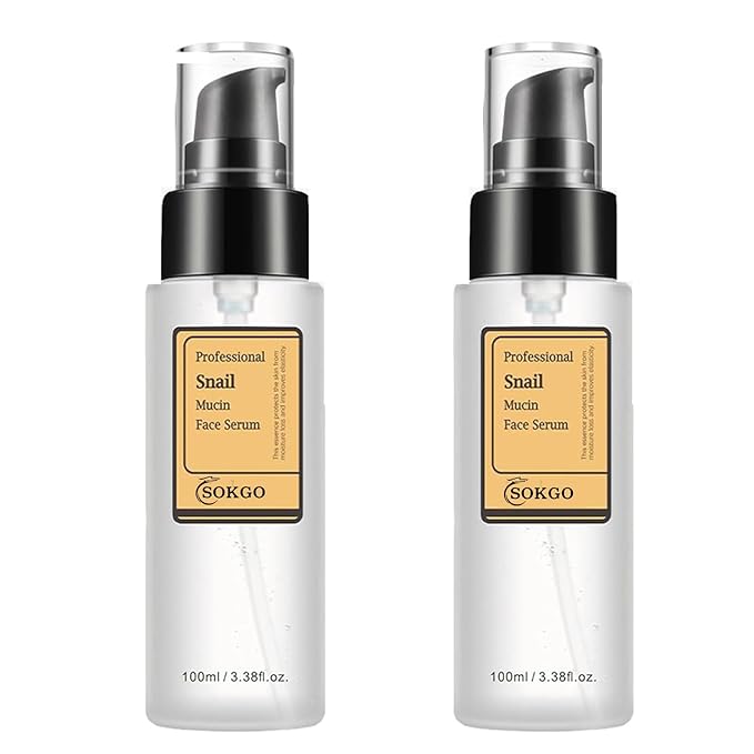 Professional Snail Mucin Serum, Intensive Hydration and Repair for Healthy Skin