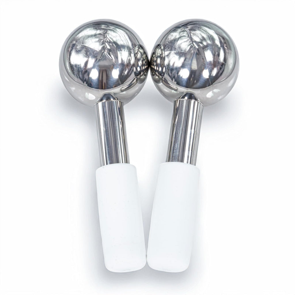 Floraison Unbreakable Stainless Steel Magic Cooling Beauty Facial Sticks for Face, Neck & Body Cryo Sticks & Cold Roller for face Puffiness & Wrinkles, Wine-Chilling Wands