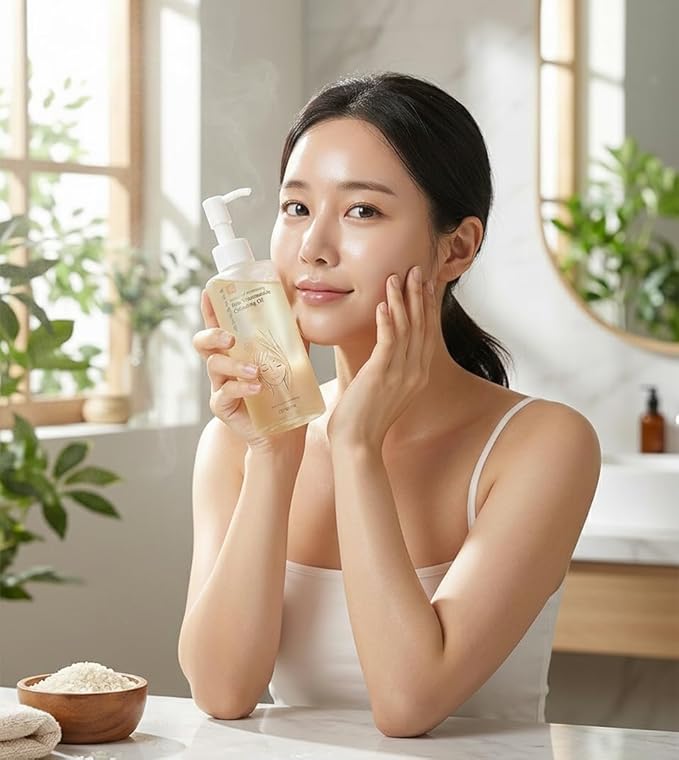 Glamfox Rice Niacinamide Cleansing Oil - Brightening and Moisturizing