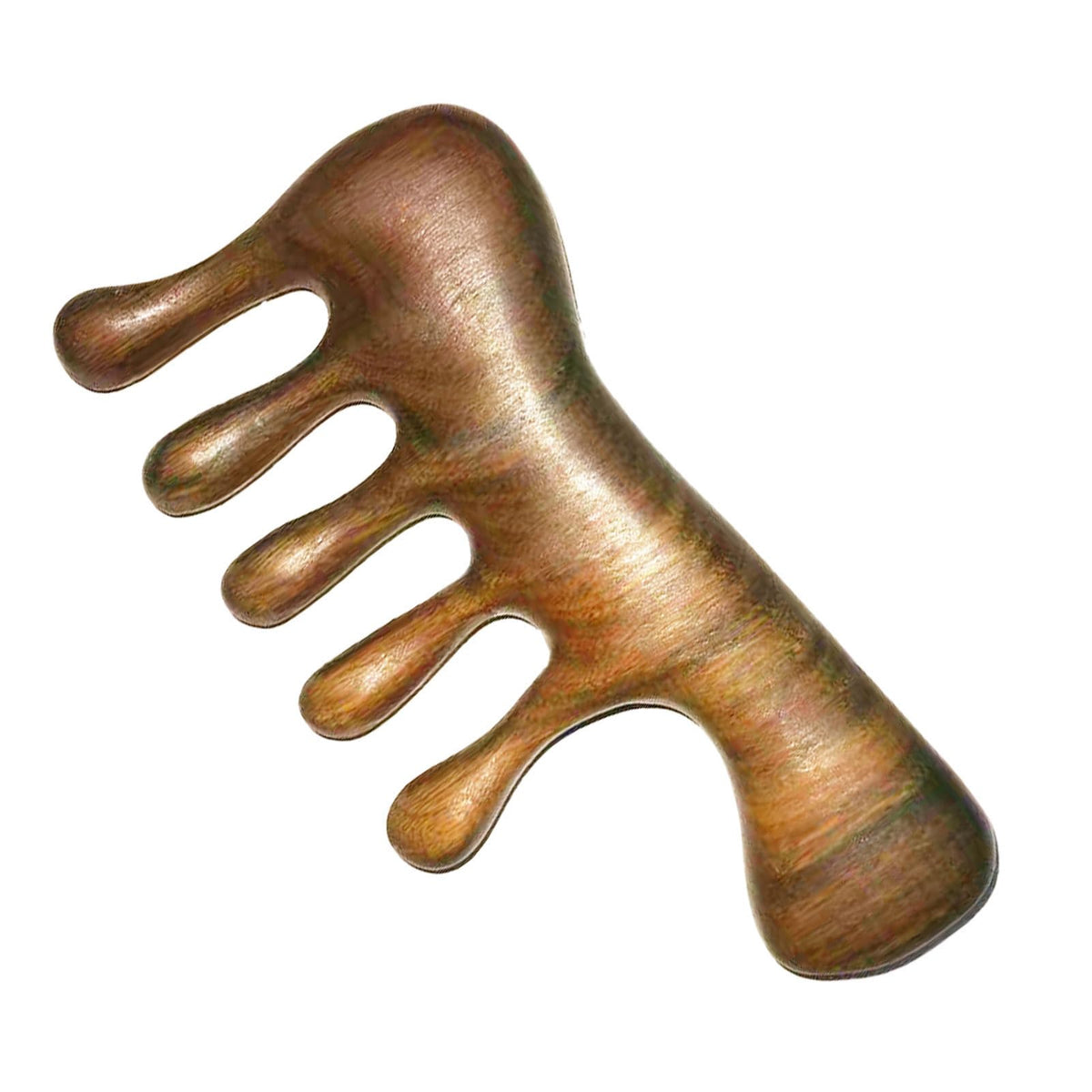 OULIGET Wooden Trigger Point Massage Tool,Sandalwood Comb Head Massager,Gua Sha Comb Tool for Headache,Back,Neck,Shoulder Relaxation