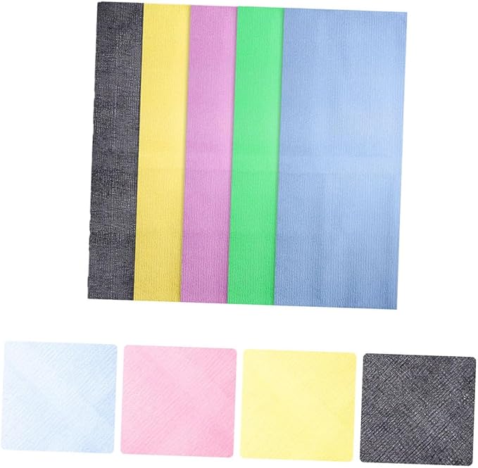 CTIRCHIU 5Pcs Back Scrubber Strap Exfoliating Body Washer for Shower Comfortable Long Strap for Back Neck and Shoulders Cleaning for Family Use Random Color
