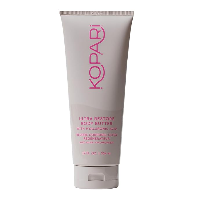 Kopari Jumbo Ultra Restore Body Butter, Whipped Lightweight Formula, Hyaluronic Acid & Mango Seed Butter, Deep & Long-Lasting Moisture
