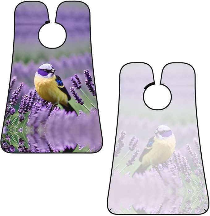 Colorful Giraffe Fans Lovers Print Beard Bib Shaving Apron, Beard Hair Trimming Cape Gift For Dad