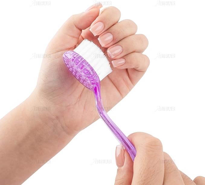 AUEAR, 4 Pack Face Brush for Cleansing and Facial Cleaning with Cap for Women and Girls Wash Makeup Massaging