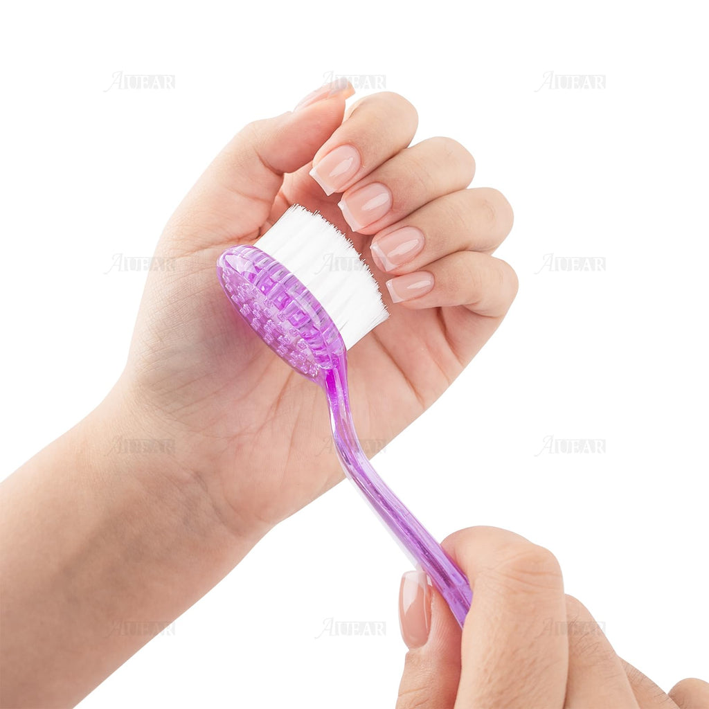 AUEAR, 4 Pack Face Brush for Cleansing and Facial Cleaning with Cap for Women and Girls Wash Makeup Massaging
