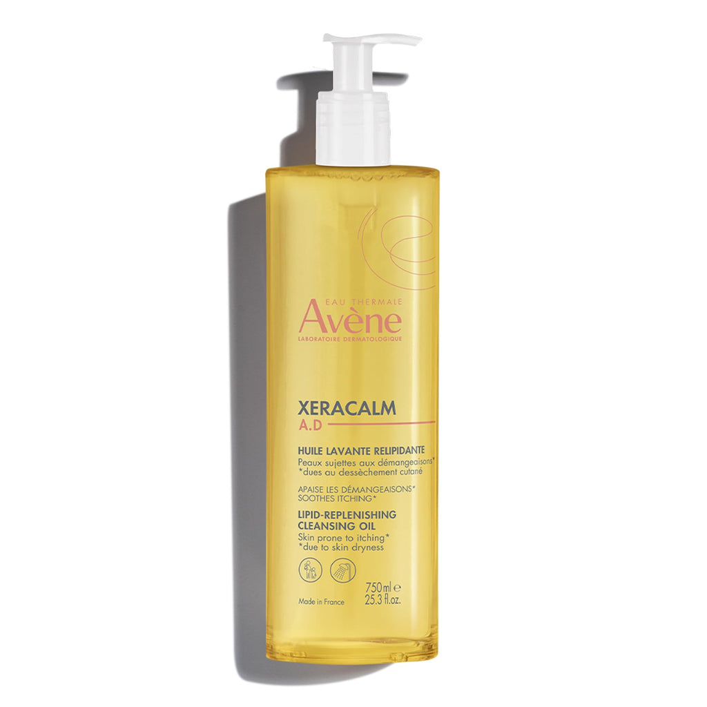 Avène XeraCalm A.D Lipid-Replenishing Cleansing Oil, 25.3 oz