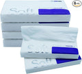 80 Sheets Car Tissue Refills, 6 Bags Travel Size Handbag Tissues, Facial Napkins Fit for Car Visor Tissue Holder, Cylinder, Box Round Container