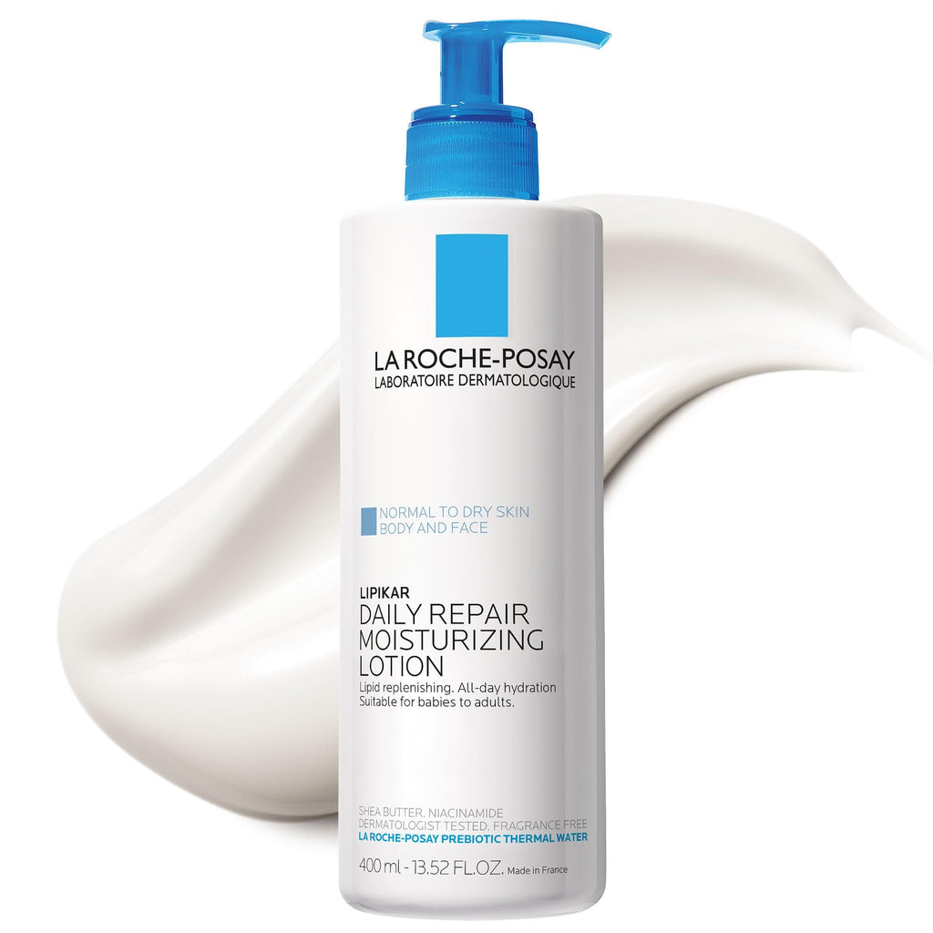 La Roche-Posay Lipikar Moisturizing Body Lotion for Dry Skin, 13.5oz