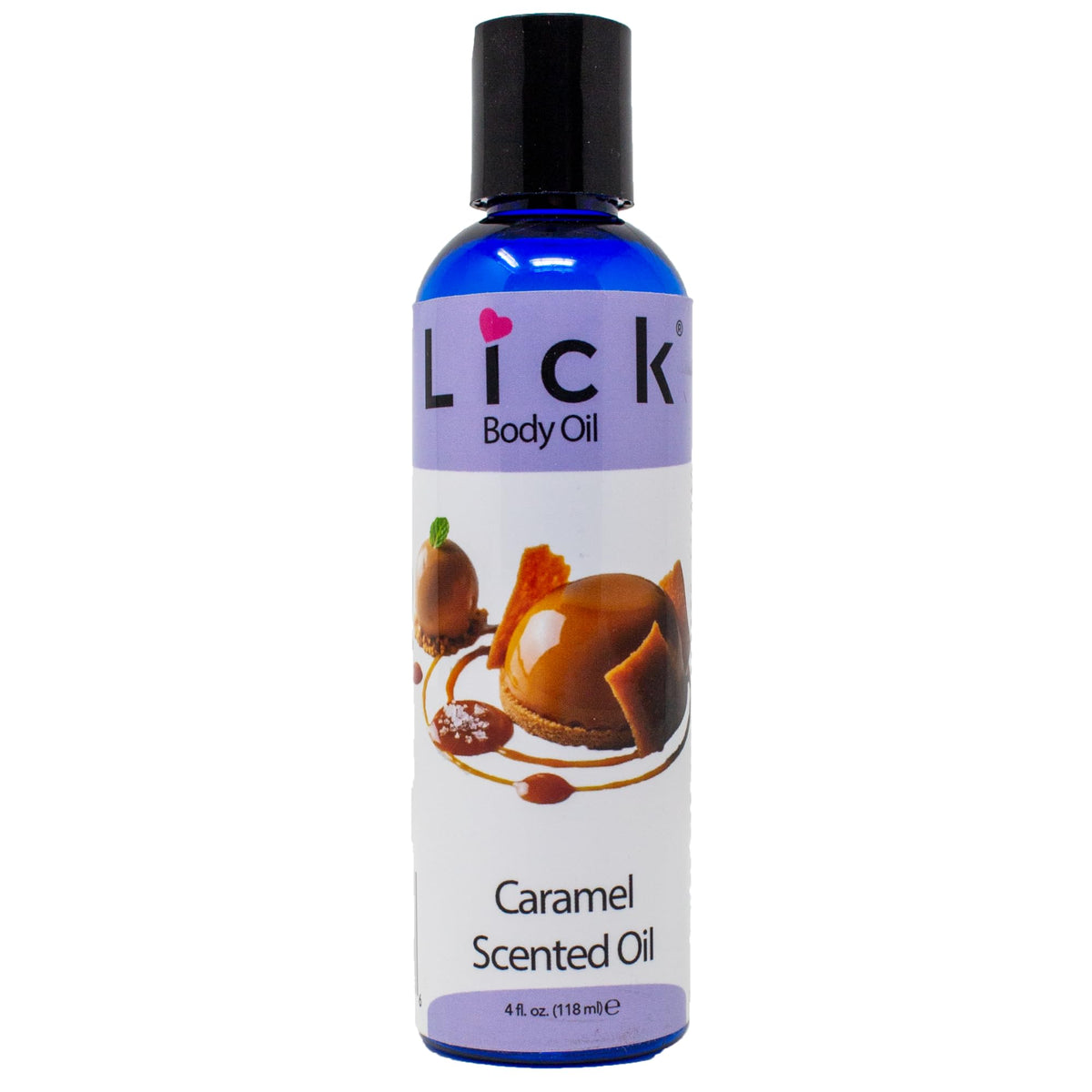 LICK Chocolate Cake Dessert-Inspired Scented Body Oil – Fast-Absorbing Daily Hydration with Almond Oil & Vitamin E – 4 oz
