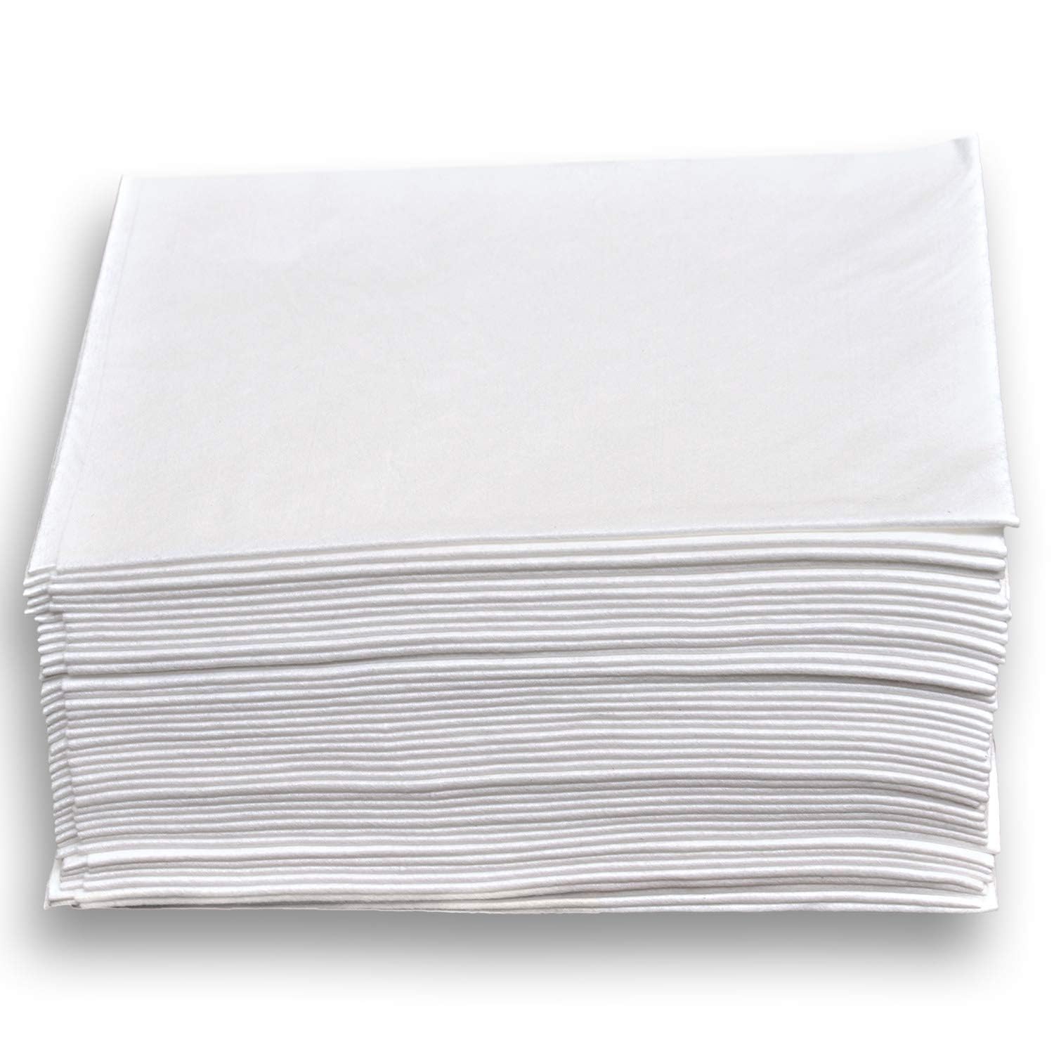 DAVELEN Disposable Large Luxury Towels (100-Count) Spa and Salon Quality Softness for Guests, Clients | Hair, Face, Body Use | Luxurious Comfort, Ecofriendly (100, 32x16 inches)