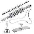 ONUEMP 5-in-1 Stainless Steel Therapy Massage Tools, Ice Gua Sha Scraping