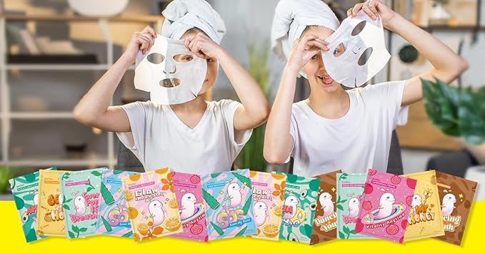 ZealSea Face Mask Skincare, 14 Pack Facial Sheet Masks, Spa Gifts for Women