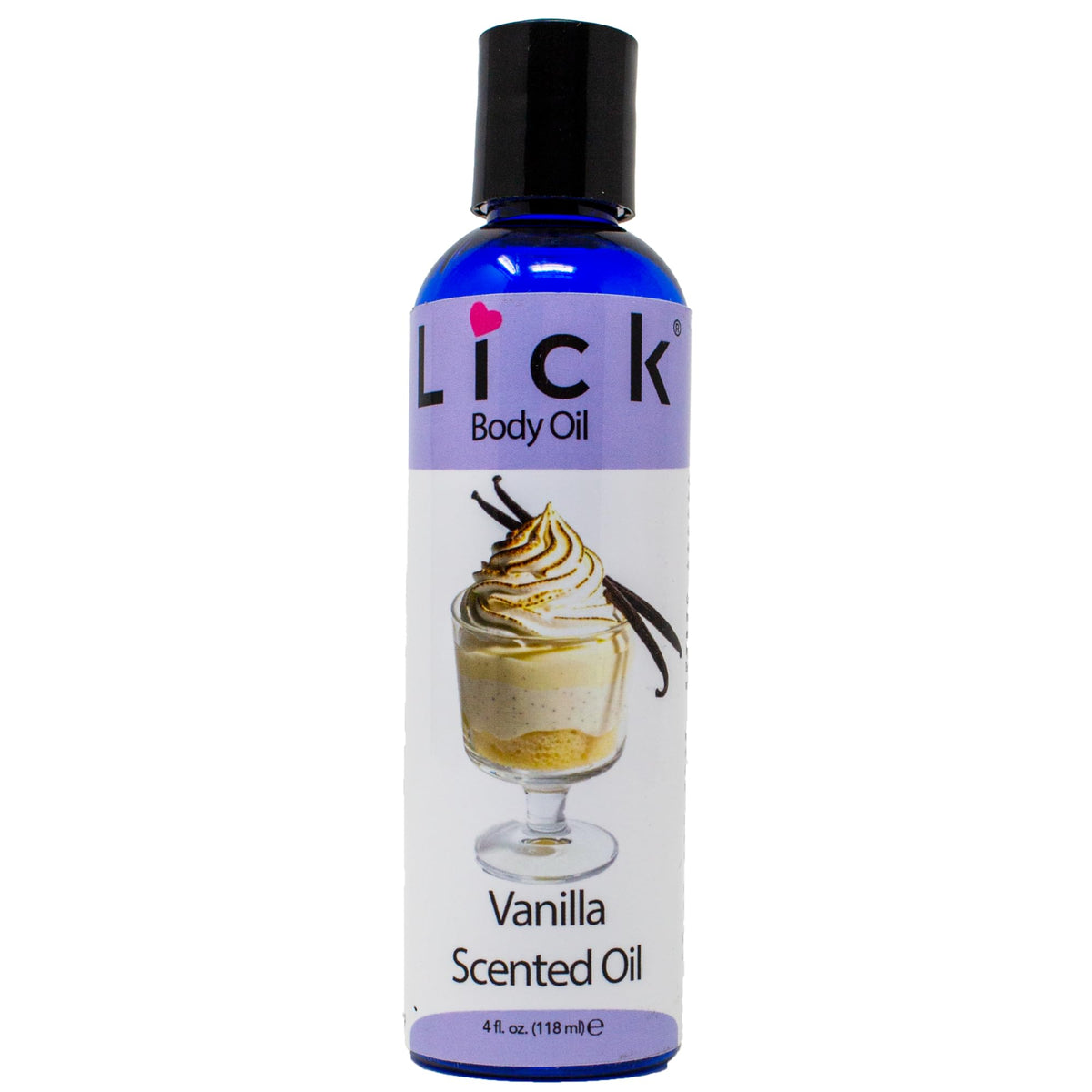LICK Chocolate Cake Dessert-Inspired Scented Body Oil – Fast-Absorbing Daily Hydration with Almond Oil & Vitamin E – 4 oz