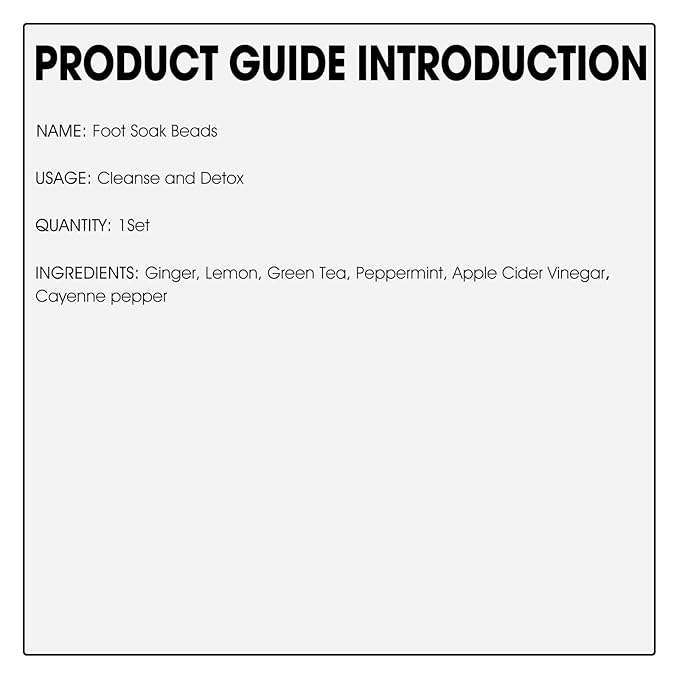 10PCS Herbal Body Detox Foot Soak Beads, Detox & Shaping Cleansing for Men and Women, Daily Rebody Body Detoxingherbs Foot Soak Beads for a Relaxing and Soothing Experience (2 Pack /10 PCS)