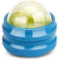 ideayard Massage Stone Jade Ball for Full Body Massage Lacrosse Ball Massager, Back Massage Tool, Self Massage Ball for Sore Muscle