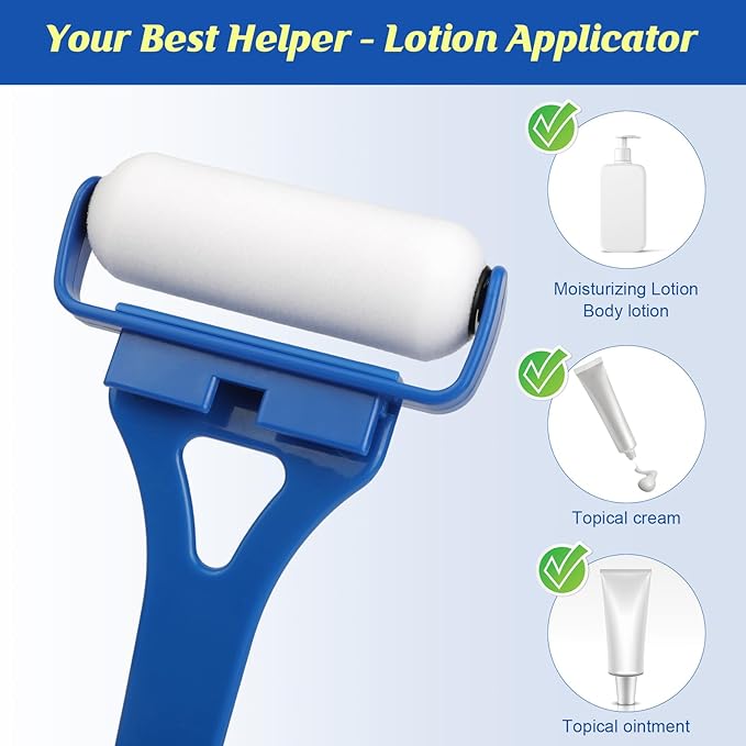 Back Lotion Applicator for Women, Effortlessly Apply Moisturizer to Back