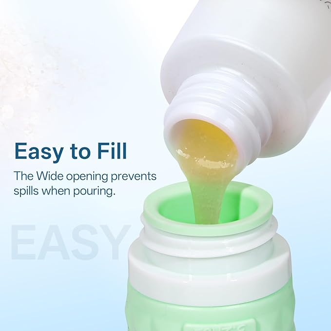 Firstfooby Travel Bottles for Toiletries, TSA Approved Travel Size Containers, Leak Proof Silicone Shampoo Bottles, Small Toiletry Containers with Clear Bag for Shampoo Conditioner Lotion