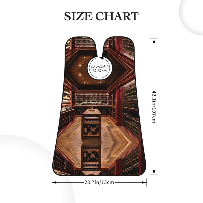 Tahiti Beach Print Beard Bib Shaving Apron, Beard Hair Trimming Cape Gift For Dad