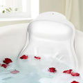 Silicone Bath Pillows for Tub - Adjustable Firmness Bathtub Pillow for Offering Perfect Head Neck & Back Support, Bath Pillow Cushion for Epsom Salt Soaking – Spa Gifts for Women & Parents