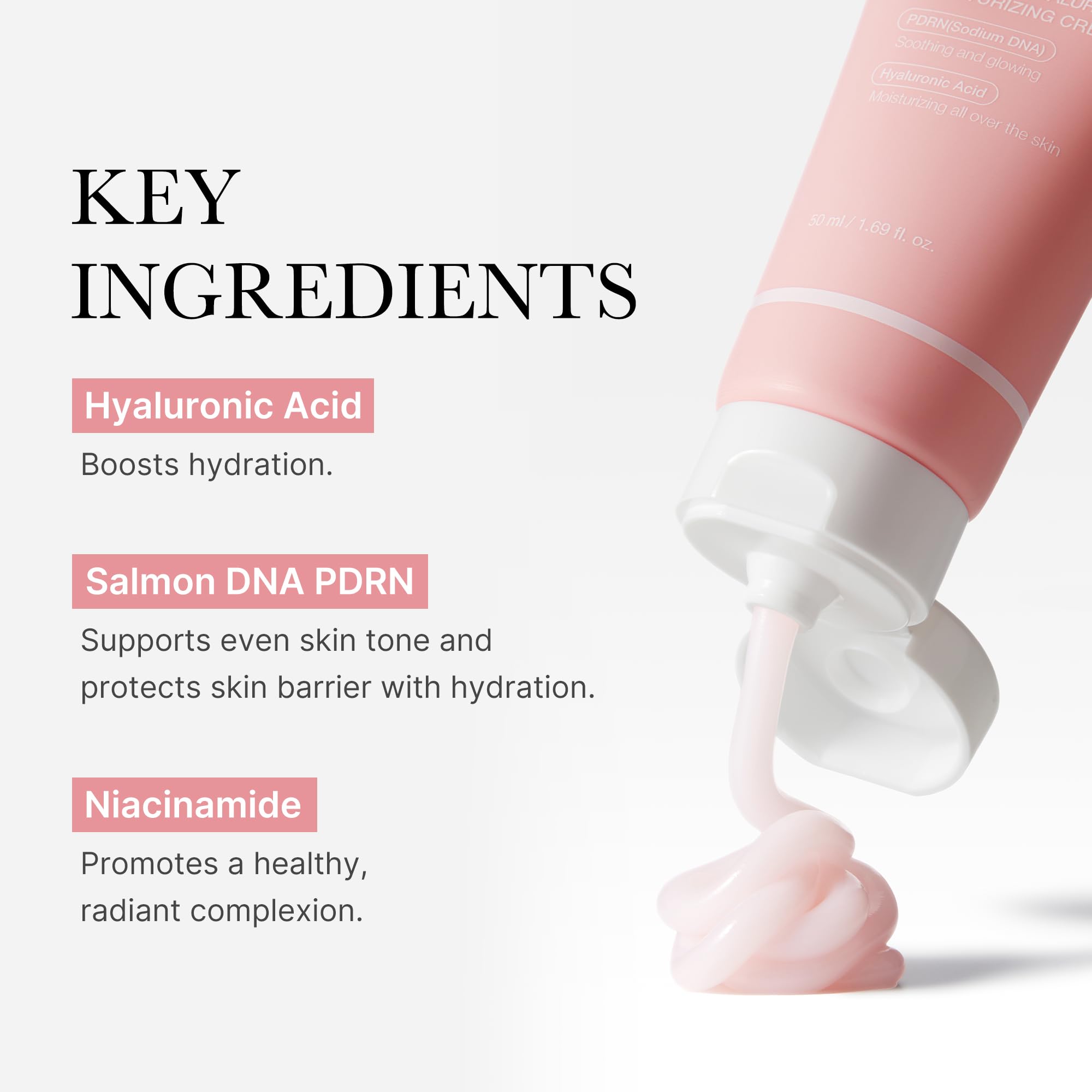 medicube Salmon DNA PDRN Pink Hyaluronic Moisturizing Cream
