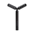 YOUTHLUX Revolution Roller - Germanium Stone Uplifting Face/Body Beauty Massage Tool/Roller/Wand for Skin Tightening/Firming, De-Puffing, Anti-Aging (Black)