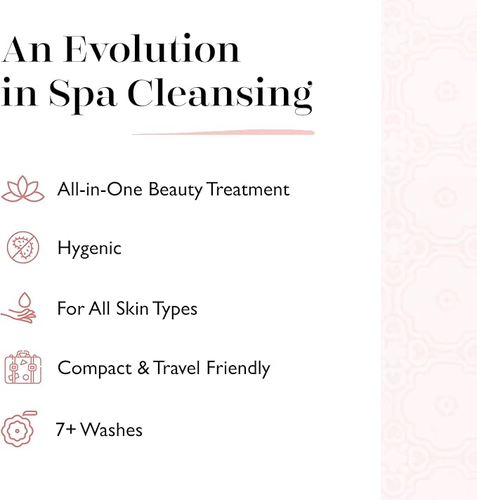 Spongellé Bulgarian Rose Daisy Spongette Bath Sponge | Built-in Body Wash & Body Scrubber, Shower Loofah Sponge for Women, Travel Essentials | 7+ uses