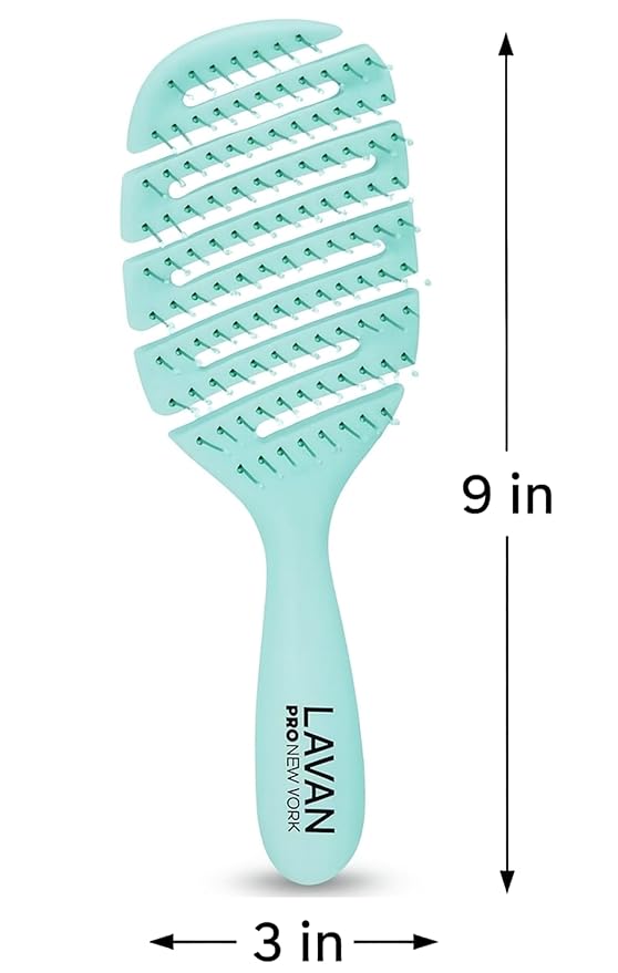 Flex Detangling Hair Brush (Turquoise)