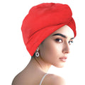 AGKXHDEC Microfiber Hair Drying Towel Wrap,Hair Turbans Towel for Wet Hair