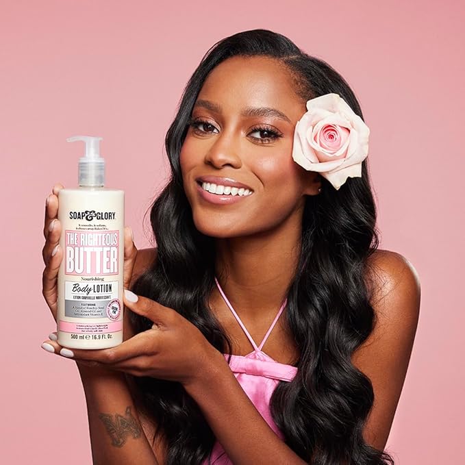 Soap & Glory Original Pink Moisturizing Body Lotion Pump, 16.9 oz