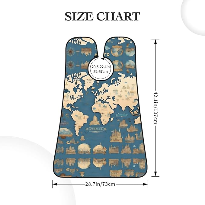Yellow Flowers Butterflies Print Beard Bib Shaving Apron, Beard Hair Trimming Cape Gift For Dad