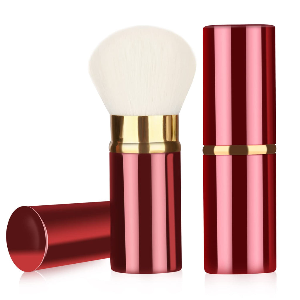 Retractable Makeup Brushes, Travel Face Kabuki Blush Brush