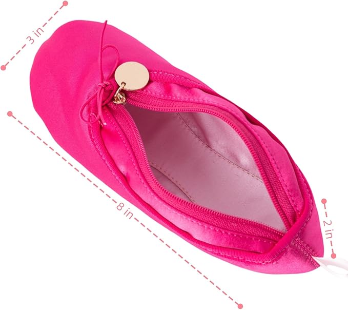 CECKQUE Ballet Pointe Shoe Makeup Bag Dance Recital Gifts for Girls