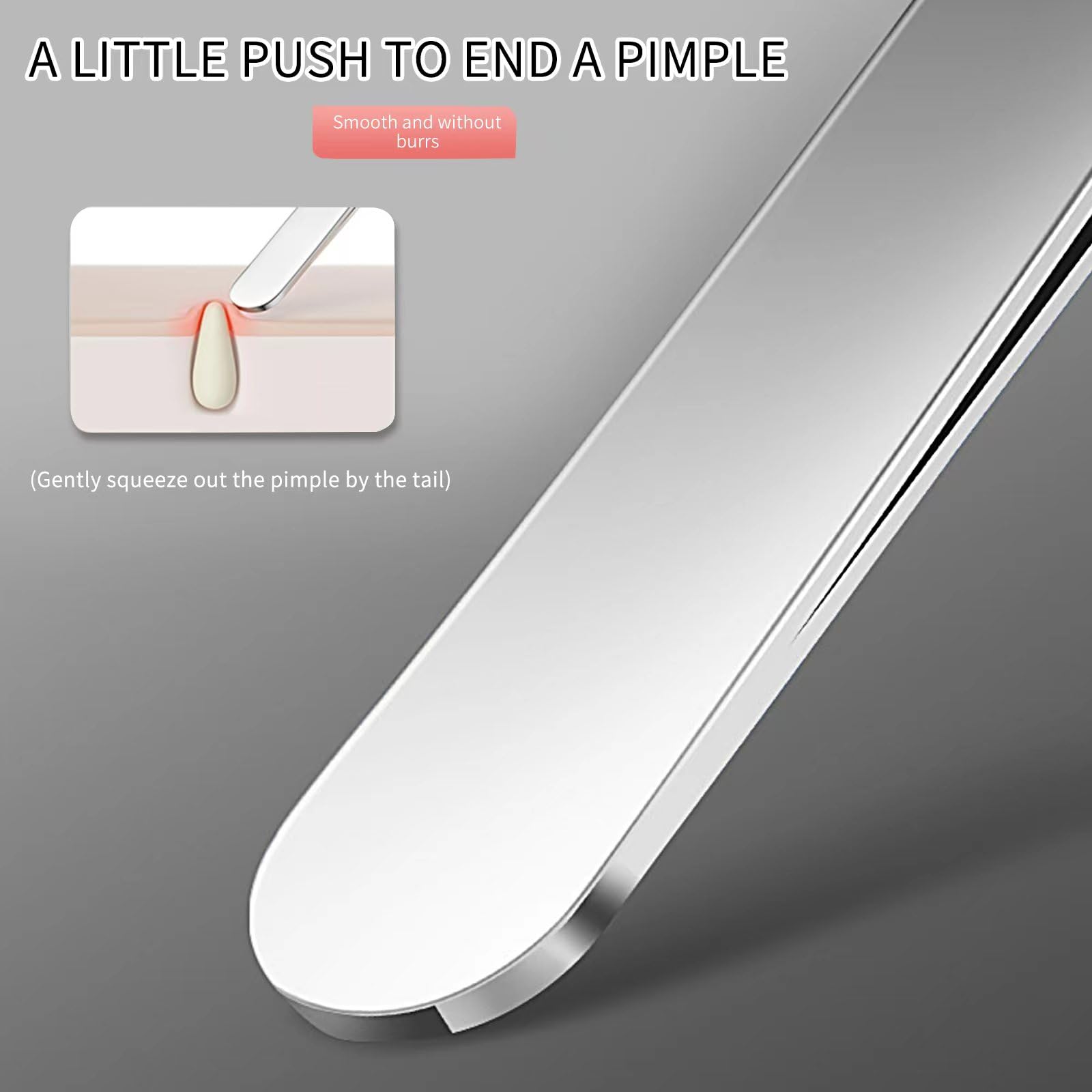 Blackhead Tweezers,High Hard Stainless Steel Blackhead Remover Tweezers
