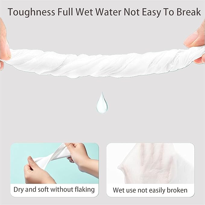 Cartisen Car Tissue Refills, Auto Travel Tissue Packs, Facial Napkin Refills for Car Visor Tissue Holder - 3-Ply 36 Sheets/Pack - 6Packs