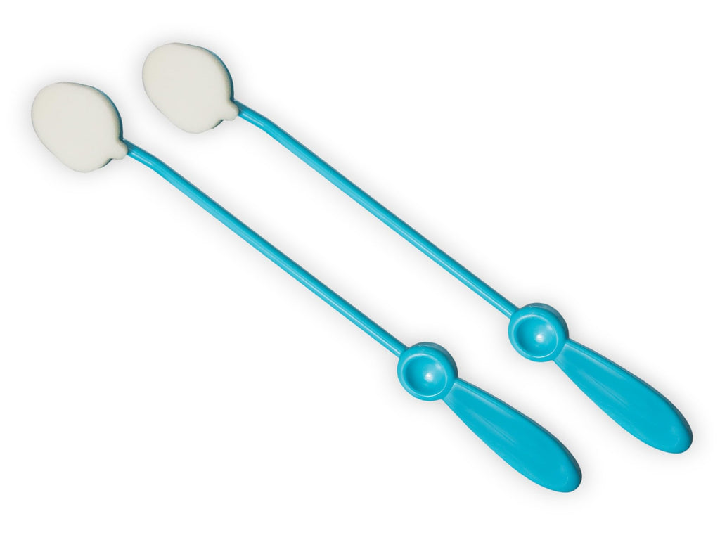 Essential Medical Supply Lotion EZE Long Handle Lotion Applicator with Sponge in a Pack of 2 - Perfect for Applying Sunscreen and Lotion to Back and Hard-to-Reach Areas