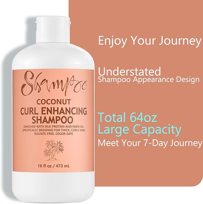 SpareCruise Empty Shampoo Bottles: 64oz in Total Leak-Proof - Fill The Bottles&Pack Them In Checked Luggage With Confidence- Reusable Funnels - for Ships, Travel, Beach, Events